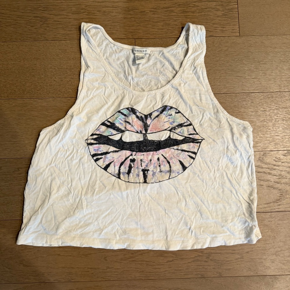 Forever 21 Graphic Tank Top